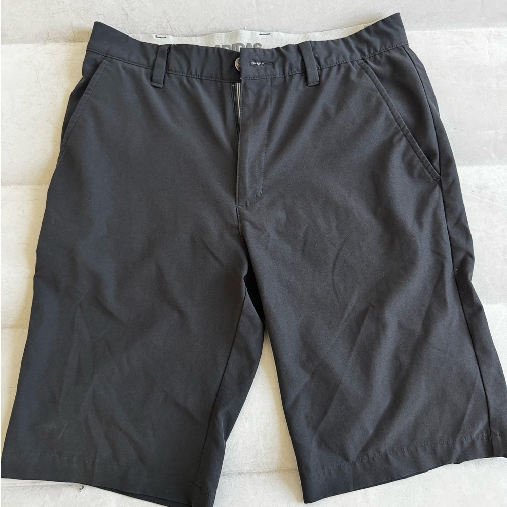 adidas Men's black golf Shorts
